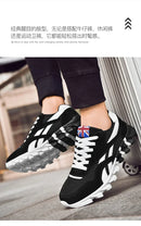 Brand Trend Size 46 47 48 Men's Wear-resistant Cushioning Thick-soled Fitness Sneakers Outdoor Breathable Running Shoes for Men