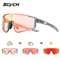 SCVCN Fashion Sunglasses for Men Sport Cycling Glasses Bike Bicycle Hiking Camping Golf UV400 Protection Glasses Women Baseball