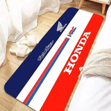 HONDA Motorcycle Carpet Garage Mat Racing Cool Moto Display Motorcycle Display Mat Anti-slip Home Decoration Living Room Rug