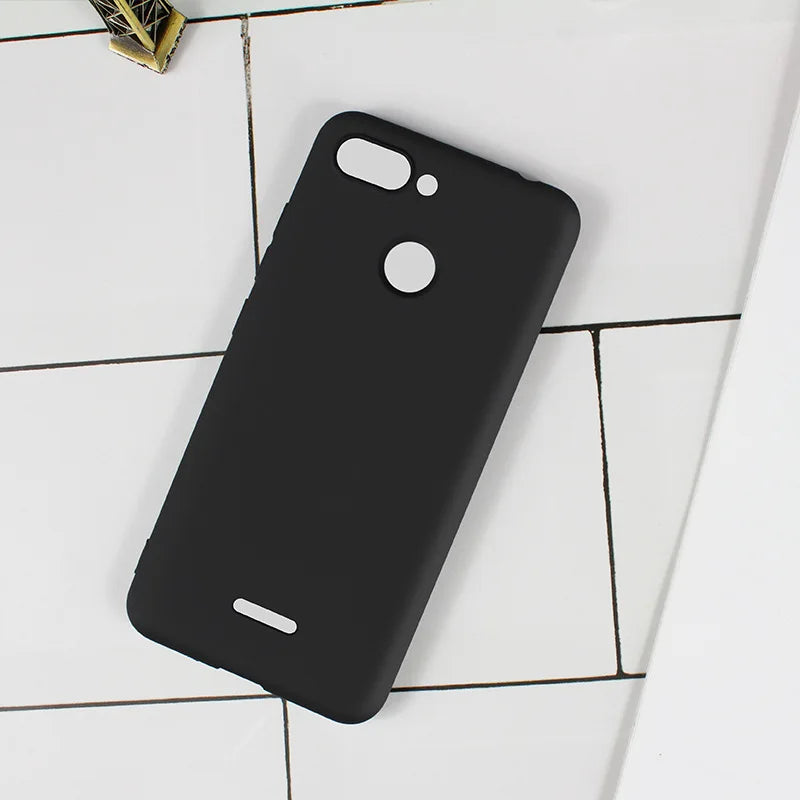 Funda de silicona TPU mate para Xiaomi Redmi 6 6A (5,45 pulgadas)