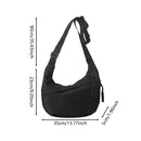 1Pcs/lot New Style Classy Fashion Single Shoulder Bag Large Capacity Commuting Crossbody Bag Thoughtful Gift for Office Workers