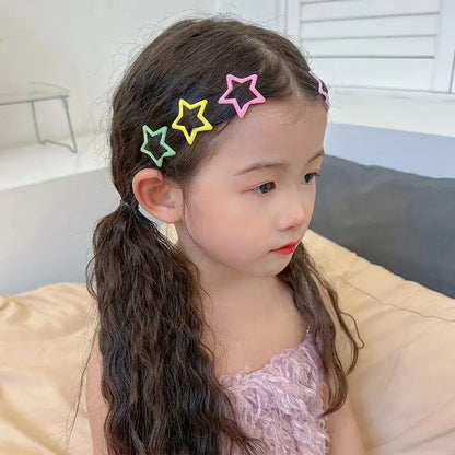 899Pcs Hair Accessories Set for Girls Elastic Rubber Bands Children Bow Hair Ties Headband Star Hair Clip Girls Hair Accessories