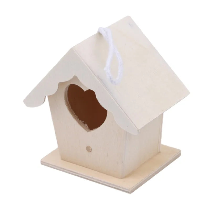 High Quality Wooden Bird Cage Nesting Box Breeding Hatching Nest for Parakeet Budgies Cockatiel Finch Lovebird Parrot Birdhouse