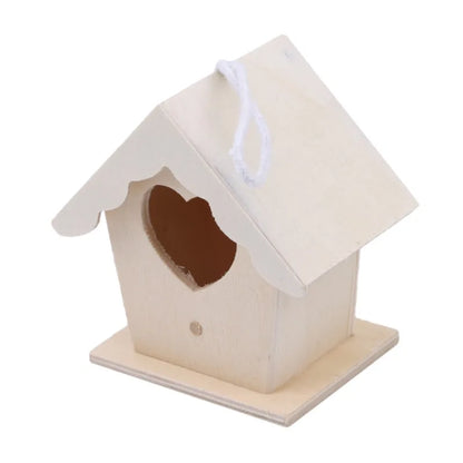 High Quality Wooden Bird Cage Nesting Box Breeding Hatching Nest for Parakeet Budgies Cocktail Finch Lovebird Parrot Birdhouse