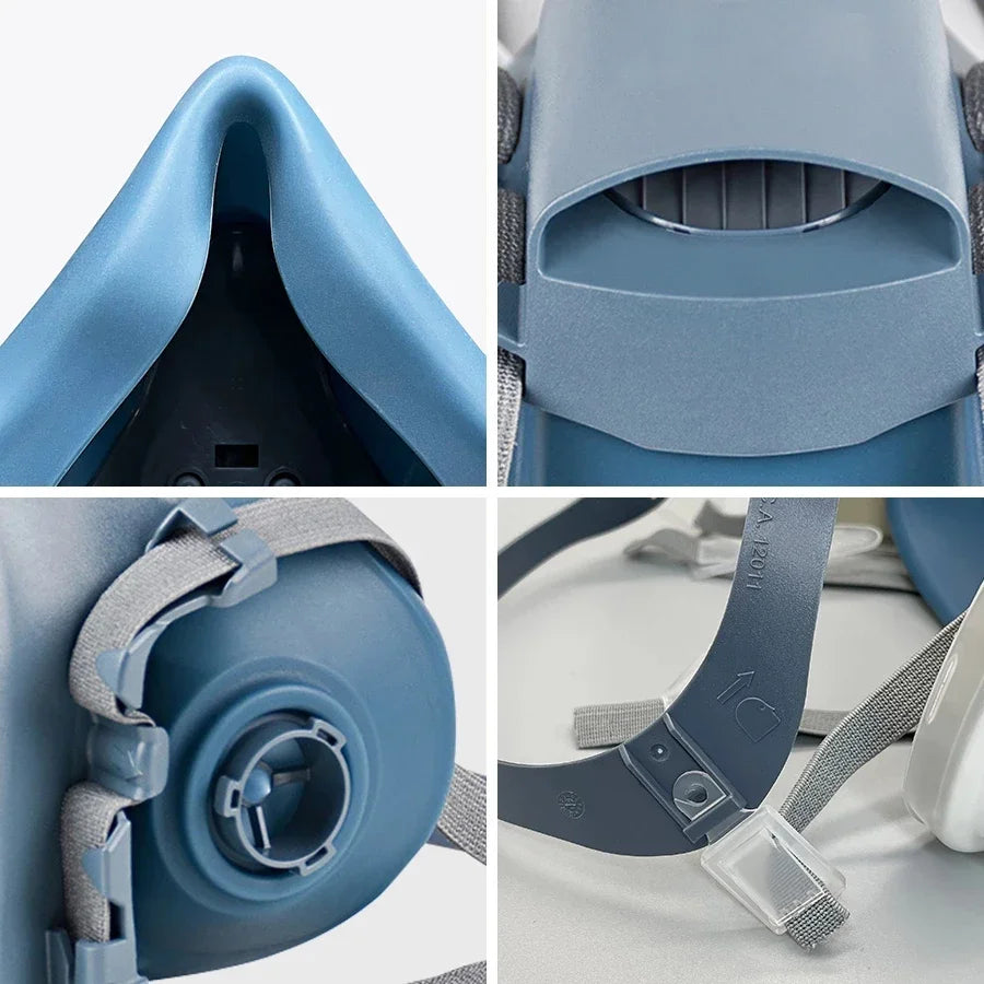 7502 Respirator Mask Protective Industry Painting Spray Dust Gas With 501 5N11 6001CN Chemcial Half Face