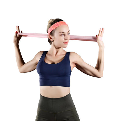 Entrenamiento en casa, yoga, deporte, bandas de resistencia, fitness, bandas elásticas de resistencia, estiramientos, pilates, crossfit, entrenamiento, equipo de gimnasio.