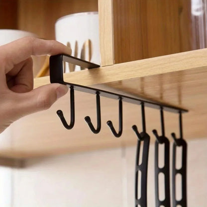 Mug Holder,Coffee Cup Holder,Kitchen Utensil Storage Hook,Cabinet Storage Hook,Wall Mounted Home Storage Hooks for Kitchen