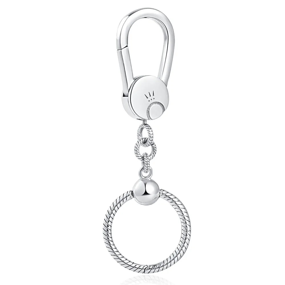 Novo amor coração zircão pingente colar original pandora diy feminino chaveiro jóias decoração pulseira acessórios charme contas