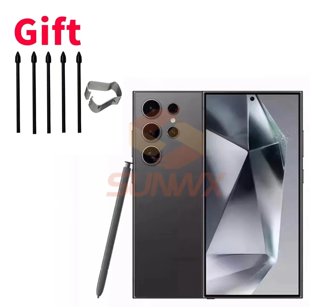 Original New Stylus For Samsung Galaxy S24 Ultra Touch Screen Stylus S Pen Pencil With Bluetooth function support air command