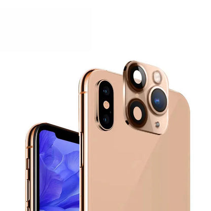 Fake Camera Lens Sticker Seconds For iPhone Phone Upgrade Screen Protector for iPhone X / XS Max Change to iPhone 11 pro Max