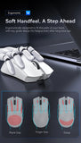 Attack Shark X11 Wireless Mouse Paw3311 22000DPI Buletooth Three Mode Rgb Charging Dock Lightweight Game E-Sports Mouse Laptop