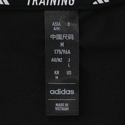 Camiseta Adidas 2024 Cool Feel TEE negra de cuello redondo para hombre JD0196