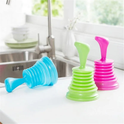 Desatascador de tuberías para fregaderos, desatascador de desagües para inodoros, cocinas, lavabos, bañeras, herramientas de dragado de tuberías, tapón con ventosa, herramientas para inodoros y baños.