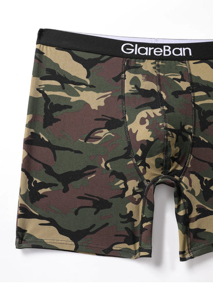 5pcs Set Mid-Long Cotton Boxer Shorts Men Underwear Male Underpants for Men Homme Boxershorts Slips Soft Panties Brand Briefs