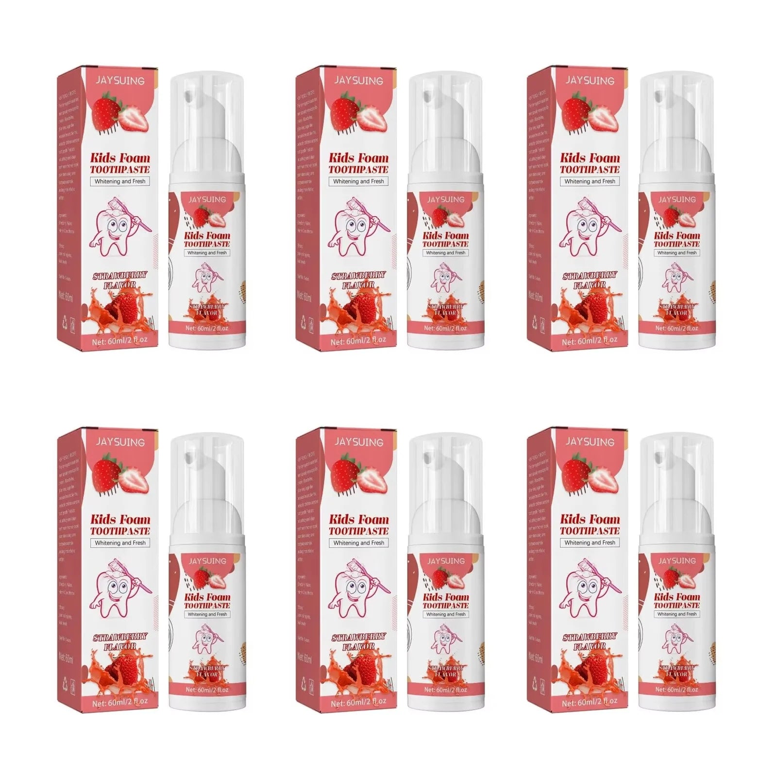 Children Foam Toothpaste Yellow Teeth Stain Removal Gingiva Protection Whitening Brighten Deep Cleaning Teeth Mousse for Kids
