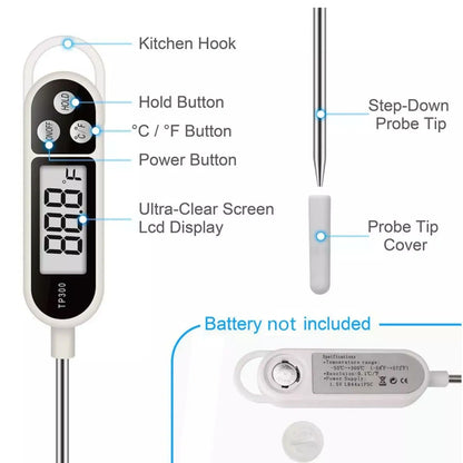Digital Kitchen Thermometer For Bbq Electronic Cooking Food Probe Water Milk Meat Wireless Thermometer Home кулинарный термометр