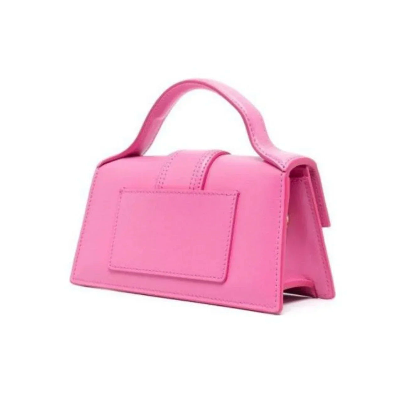 Jacquemus Luxury Yellow Women Top Handle Purse Half Round Design Brand Leather Underarm Flap Shoulder Bag Fashion