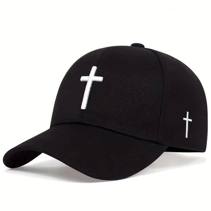 Casual Fashion  Faith Embroidery Baseball Cap Adjustable  Spring Summer Sun Hats Cotton Hat  Hip Hop Trucker Caps Snapback