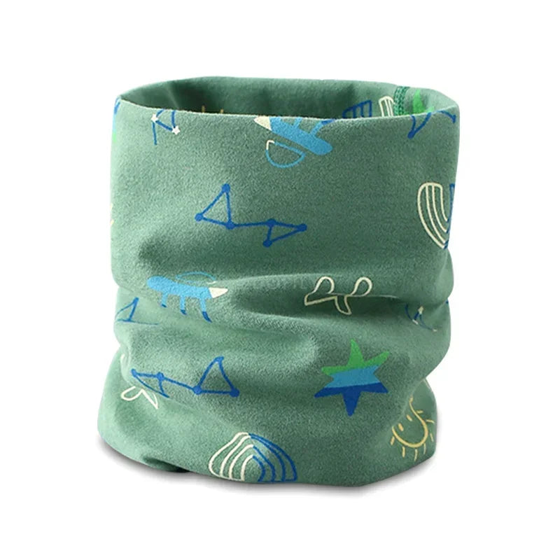 New Cotton Baby Scarf Autumn Spring Snood Children Boy Girl Scarf Kids Child Neck O Ring Scarves Collar Warm Neckerchief