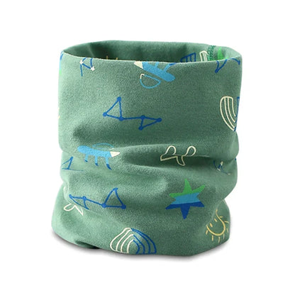 Bufanda de algodón para bebé, bufanda para niño y niña, bufanda para niño, bufanda con anilla en O, bufanda cálida para el cuello, otoño y primavera