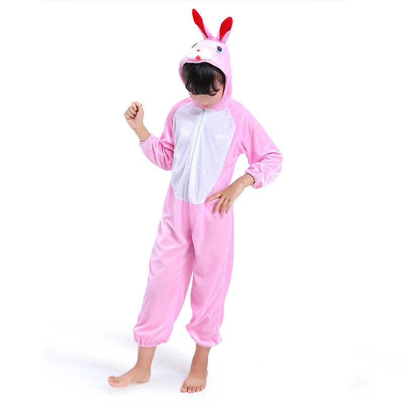 Chinese Zodiac Performance Costumes Children's Animal Performance Costumes for Children's Day Kindergarten Tiger Rabbit Monkey Dog