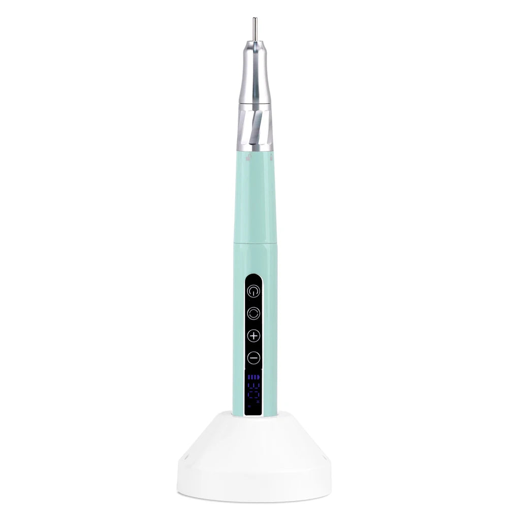 85w Brushless Motor Cordless Nail Drill 35000RPM Electric Handle Pen Drill Pedicure Rechargeable Handpiece Portable Base Charge