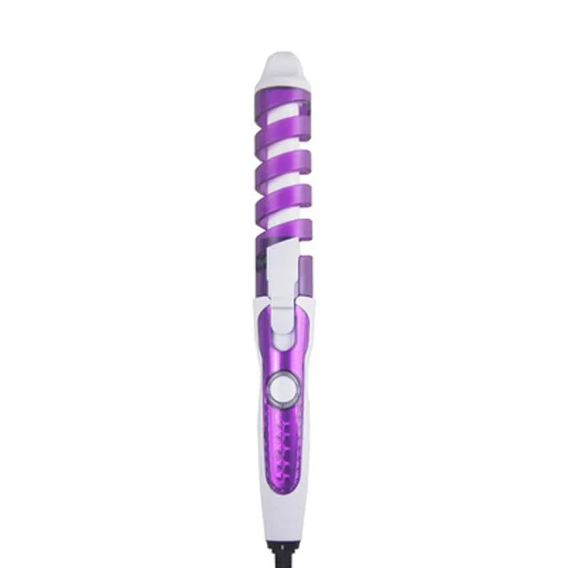Rizador de pelo profesional, rizador de espiral mágico, varita rizadora de calentamiento rápido, moldeador de cabello eléctrico