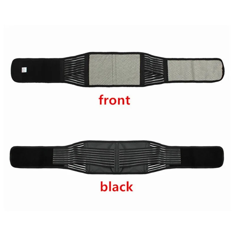 Lumbar Support Belt Disc Herniation Orthopedic Medical Strain Pain Relief Corset For Back Spine Decompression Brace Self-heating