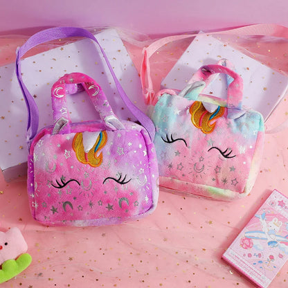 Bolsos de unicornio para niñas, bonitos bolsos cruzados para niños, regalo para niñas, monedero pequeño.