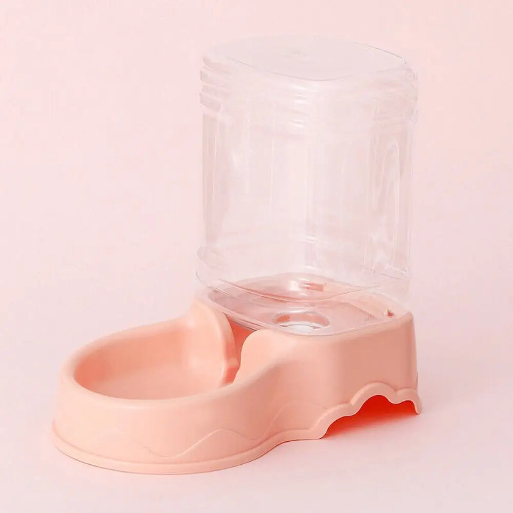 Alimentador automático para mascotas de 3,8 l, de material PP, para gatos y perros, dispensador de comida grande.