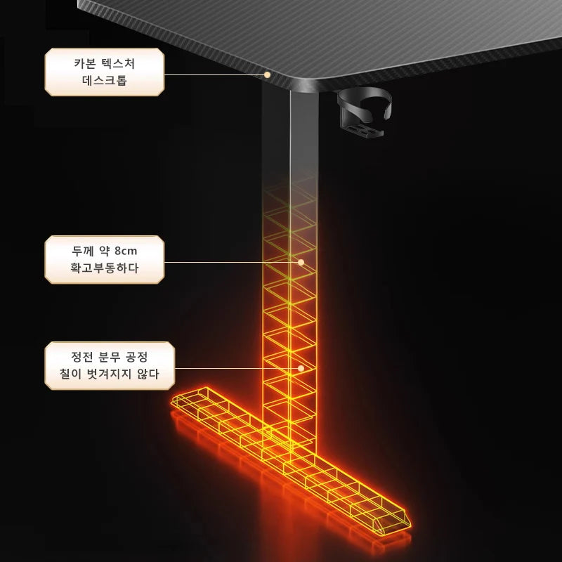 Height-adjustable Desk Standing Desk Motion Desk Smart Computer Desk Study Desk Learning Game Office Thread Computer Desk