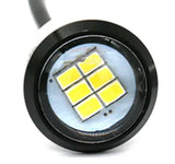 1pcs Eagle Eye LED Car Light Bright Daytime Running Lights DRL For Motorcycle Auto Parking signal Lapms 12v 24v Alloy Shell