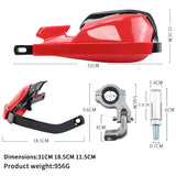 Motorcycle Hand Guards 22MM 28MM For HONDA YAMAHA YZ SUZUKI Dirt Bike ATV Handlebar Protection Bar Handguard Protect Shield