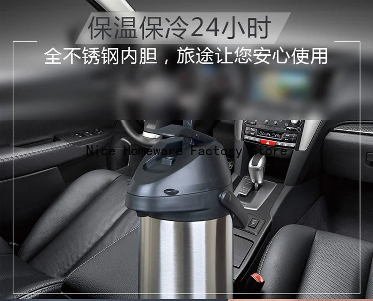 Stainless steel hot water bottle thermos vacuum insulation warm pot Inox Coffee Carafe Thermal Termo para mate carrafa termica