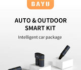 BAYU Auto Outdoor Smart Kit (19200mah Power Bank, Tire Inflator, Vacuum Cleaner, Car Washer, Flashlight, Mobile Phone Holder)