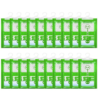 Hangable Wardrobe Moldproof Moisture Proof Dehumidification Bag humidity Moisture Absorbing Bag Closet Dehumidizer Eco Friendly