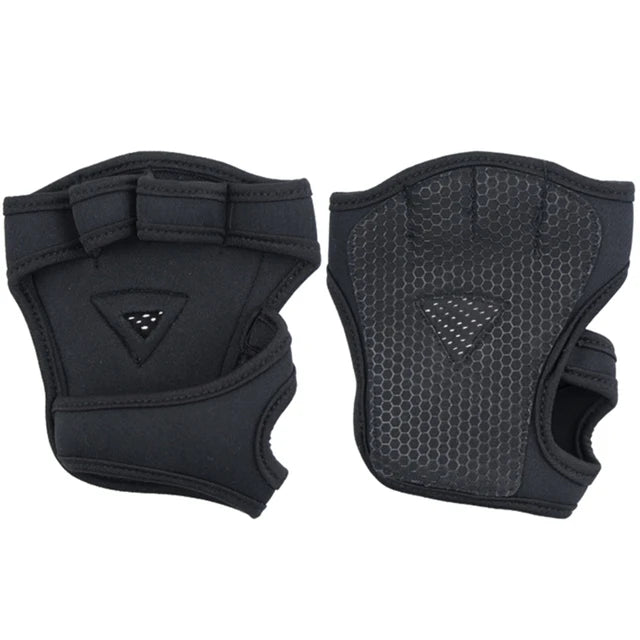 N0HA 2pcs Silicone Non-Slip Four Fingers Glove Workout Gloves Weight Training Gloves Gym Gloves Weight 