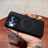 Colorful Liquid Silicone For Magsafe Wireless Charger Magnetic Case for Xiaomi 15 14 Pro 15 Pro Shockproof Soft Cover