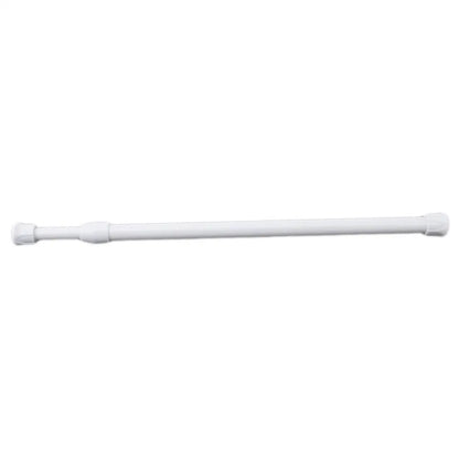 1Pc New Retail Adjustable Spring Loaded Bathroom Shower Curtain Rod Tension Extendable Telescopic Poles Rail Hanger