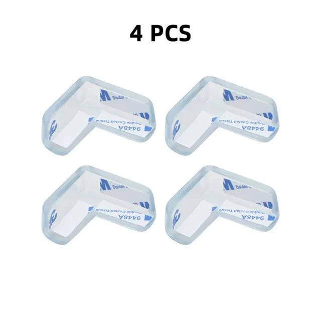 4pcs/8pcs/12pcs Kids Baby Safety Silicone Protector Table Corner Edge Guard Child Anti-collision Edge Protector 