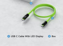 Hagibis USB C Fast Charger Cable With LED Display PD 240W 40Gbps Video Cord Compatible with Thunderbolt 4/3 For iPhone 16 Laptop