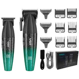VGR Professional Hair Trimmer 9000 RPM Cordless Hair Clipper Rechargeable Hair Trimmer Metal Trim