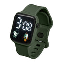 New Student Smart Watch Men's and Women's Astronaut Rocket Touch Screen Sports Electronic Watch Children's Festival Gift