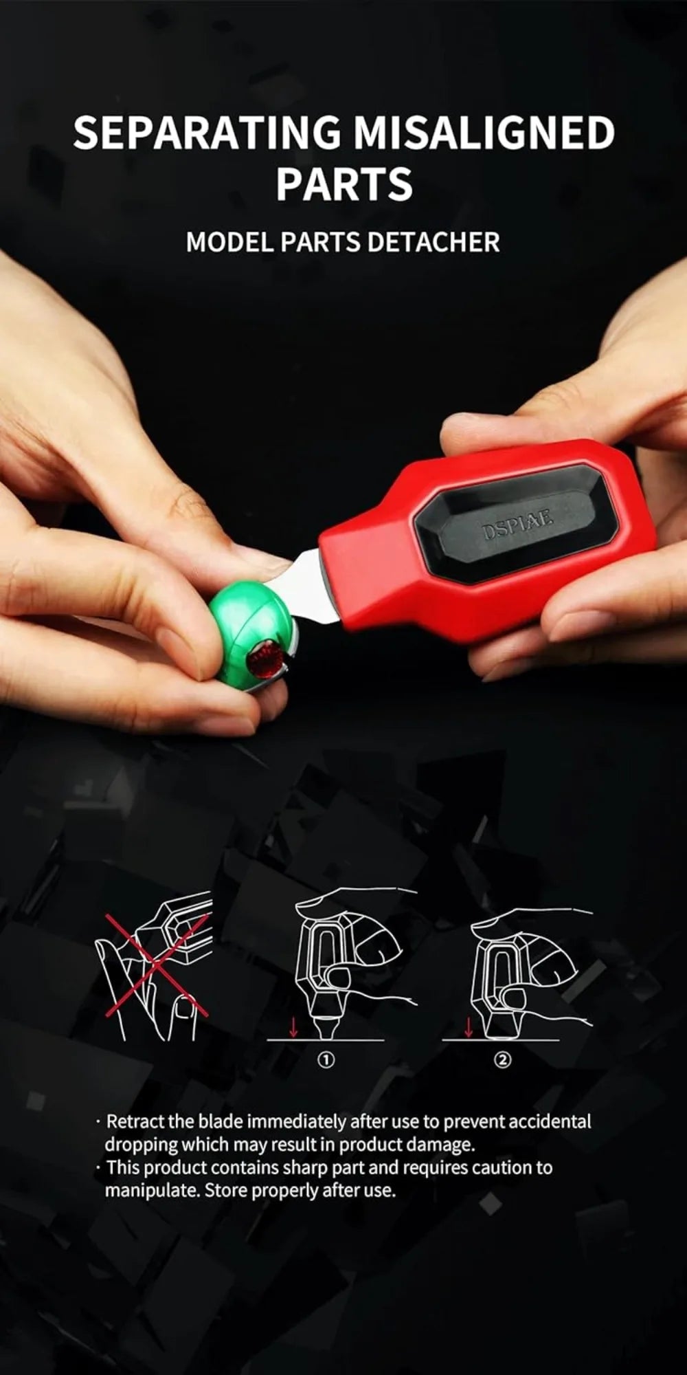 DSPIAE TC-S01 Departuretool Combo Multifunctional Model Tool SET Gundam Assembly Handmade Scissors Sandpaper Tweezers Beginner