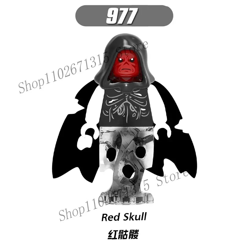 Marvel Avengers Superhero Building Blocks Iron Man Doctor Strange Hulk Thanos Spider-Man Venom Hawkeye Bricks Toys