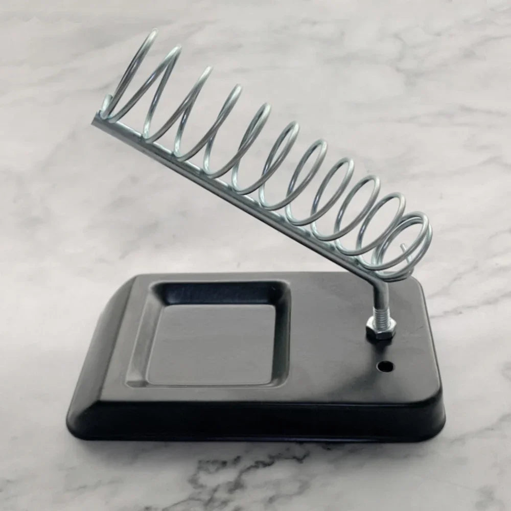 New Soldering Iron Stand Portable Holder Soldering Tin Stand with Welding Cleaning Sponge Electric Soldering Iron Accessories