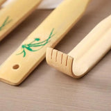 Bamboo Portable Back Scratcher Wooden Body Roller Stick Backscratcher Wooden Scratching Backscratcher Massager
