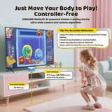 KINHANK MotionX Video Game Console for Kids & Families Ongoing Updates Kids Toy Active Play System Indoor Physical Activity