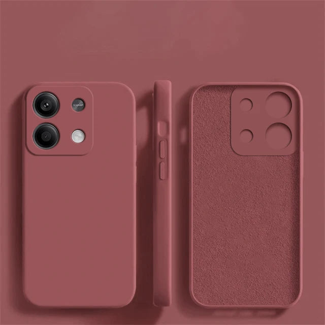 Redmi Note 13 Pro Plus 5G Case Luxury Liquid Silicone Phone Case For Xiaomi Redmi Note 13 Note13 Pro Plus Shockproof Soft Cover