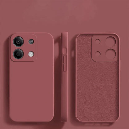 Redmi Note 13 Pro Plus 5G Case Luxury Liquid Silicone Phone Case For Xiaomi Redmi Note 13 Note13 Pro Plus Shockproof Soft Cover